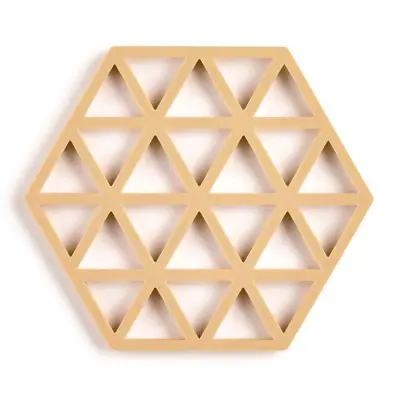 Grytunderlägg Triangles, Mustard - Zone Denmark