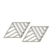 Rhombus Lines Grytunderlägg 2 st