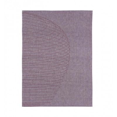 Kökshandduk 50x70 cm, Dry Art Circles, Lila