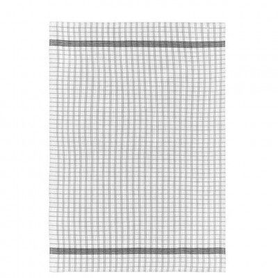 Kökshandduk 50x70 cm Svart/Vit, Simplicity - Södahl