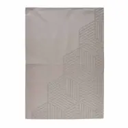 Kökshandduk 50x70 cm Taupe Brown, Hexagon