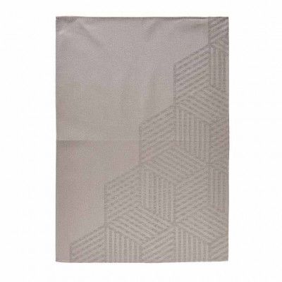 Kökshandduk 50x70 cm Taupe Brown, Hexagon