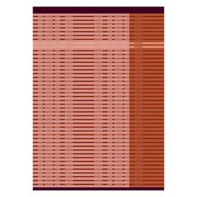 Kökshandduk 50x70 cm Terrakotta, Ease - Södahl