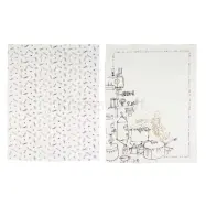 Kökshandduk Roald Dahl, Charlie And The Chocolate Factory Guld, 2-pack