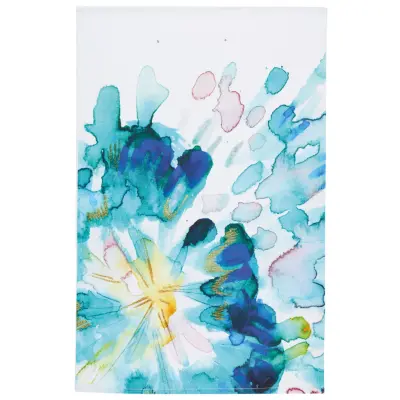 Kitchen Craft Kökshandduk Abstrakt Blomma, 2-pack