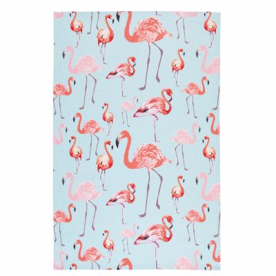 Kitchen Craft Kökshandduk Flamingo, 2-pack