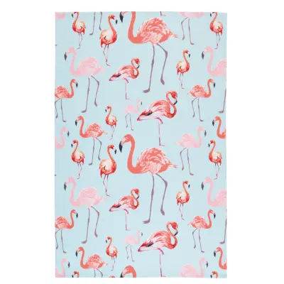 Kitchen Craft Kökshandduk Flamingo, 2-pack