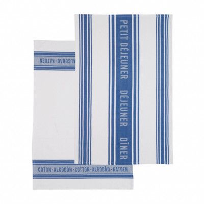 Kitchen Craft Kökshandduk Jacquard Blue, 2-pack