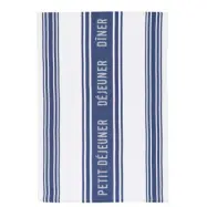 Kitchen Craft Kökshandduk Jacquard Dark Blue, 2-pack