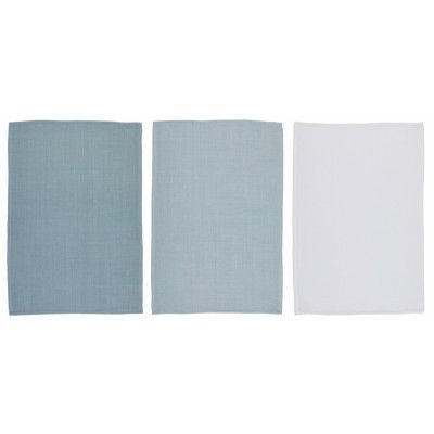 Kökshandduk Waffle Weave grå, 3 st - KitchenCraft