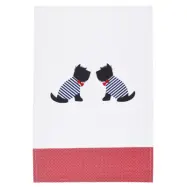 Kitchen Craft Kökshandduk Westie, 2-pack