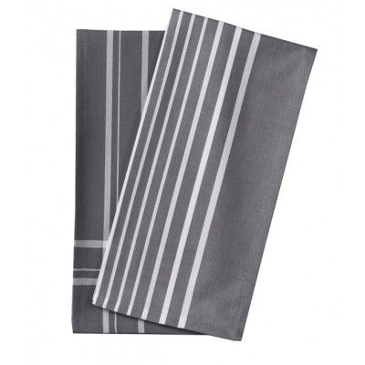 Södahl Gastro Kökshandduk, Grå 2-pack