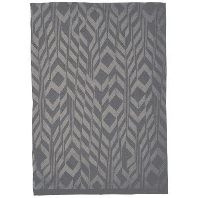 Södahl Kökshandduk, 50 x 70 cm, Deco Feathers, grå