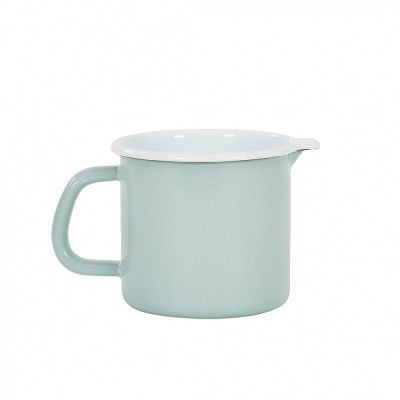 Emaljerad måttkanna, grön - Kockums Jernverk