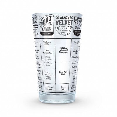 Fred Hangover Cocktails Mätglas med recept