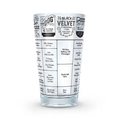 Fred Hangover Cocktails Mätglas med recept