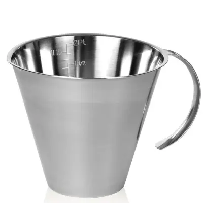 Måttbägare 1 liter, rostfritt stål - Funktion