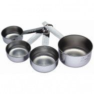 Måttsats Cups, rostfritt stål - Kitchen Craft