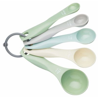 Amerikansk måttsats spoons, grön - KitchenCraft