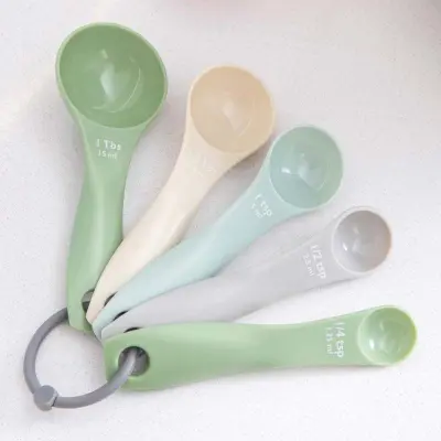 Amerikansk måttsats spoons, grön - KitchenCraft