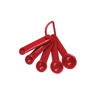 Måttsats Amerikanska Spoons, 5 st, Empire Red - KitchenAid