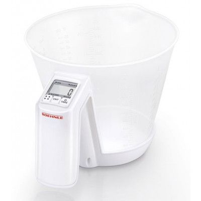 Soehnle Baking Star köksvåg, vit, 1,5 l