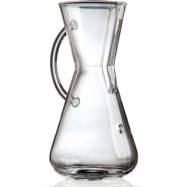 Chemex Kaffebryggare 3 Koppar Glass Handle