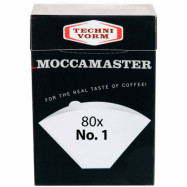 Moccamaster Kaffefilter storlek 1x1 80 st
