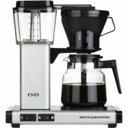 Moccamaster Manual Kaffebryggare, Matt Silver