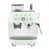 Smeg - Smeg Manuell Kaffemaskin med Kvarn Pastellgrön