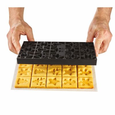 Kakform julmotiv Voilá Cookies - Silikomart