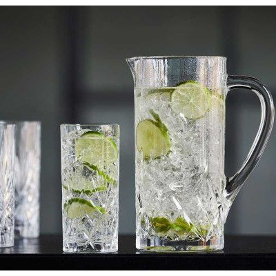 Glas-&Karaffset Krystal Melodia, 7 delar - Lyngby Glas