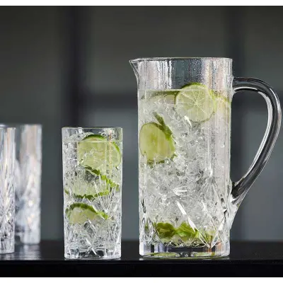 Glas-&Karaffset Krystal Melodia, 7 delar - Lyngby Glas