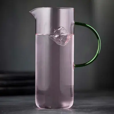 Torino Kanna, Rosa/Grön, 1,1 L - Lyngby Glas