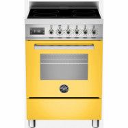 Bertazzoni PRO604 Induktionsspis 60 cm, 1 ugn, 4 zoner, Gul