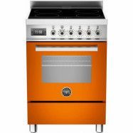 Bertazzoni PRO604 Induktionsspis 60 cm, 1 ugn, 4 zoner, Orange