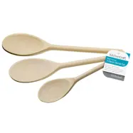 Grytsked i bokträ, 3 storlekar - KitchenCraft