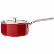 KitchenAid Cookware Collection Kastrull m/lock 18 cm röd