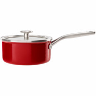KitchenAid Cookware Collection Kastrull m/lock röd 20 cm.