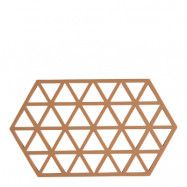 Zone - Triangles Grytunderlägg 24 cm Light Terracotta