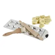 Exxent Ravioliplatta med kavel och pensel