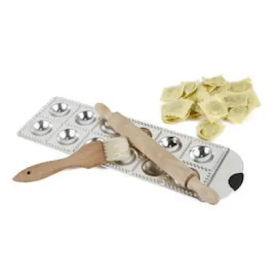 Exxent Ravioliplatta med kavel och pensel