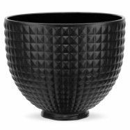 KitchenAid Keramikskål 4,7 liter, black studded