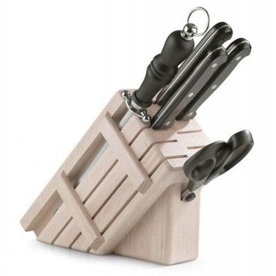 Rasmussen & Pedersen Knivblock, bokträ