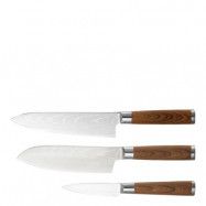 Dorre - Knivset 3-pack kockkniv  köttkniv skalkniv
