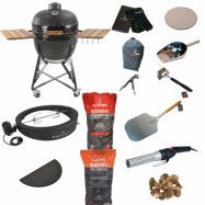 Kamado Sumo Maxi Deluxepaket, svart