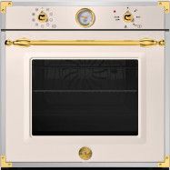 Bertazzoni F609HEREKTAG Inbyggnadsugn Heritage, 60 cm, elfenbensvit/guld