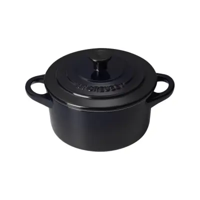 Le Creuset Minigryta i stengods, 10 cm - Svart
