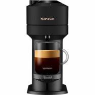 Nespresso Vertuo Next Value Pack kaffemaskin och mjölkskummare, svart