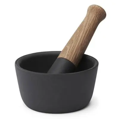 Morsö Mortel, svart, gjutjärn